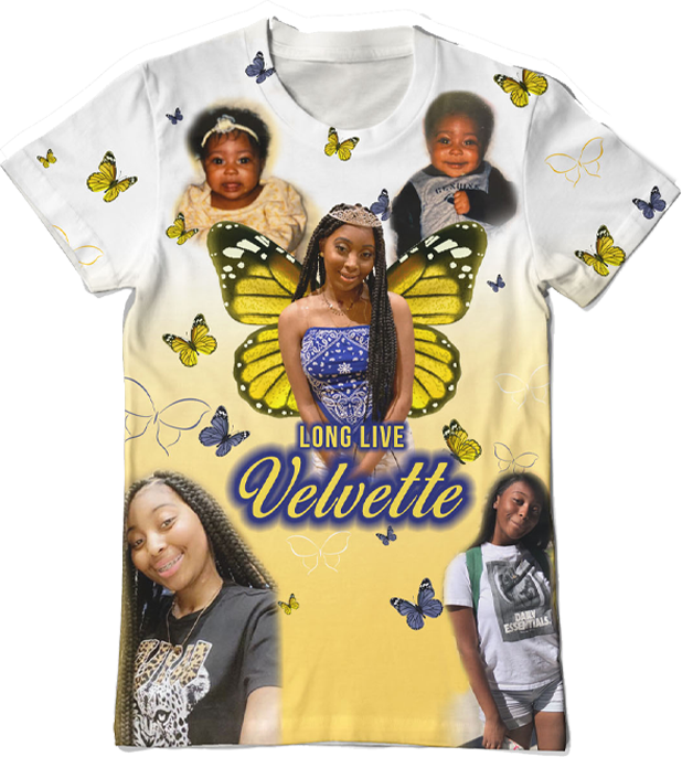 Butterfly Memorial All-Over 3D Sublimated Shirt