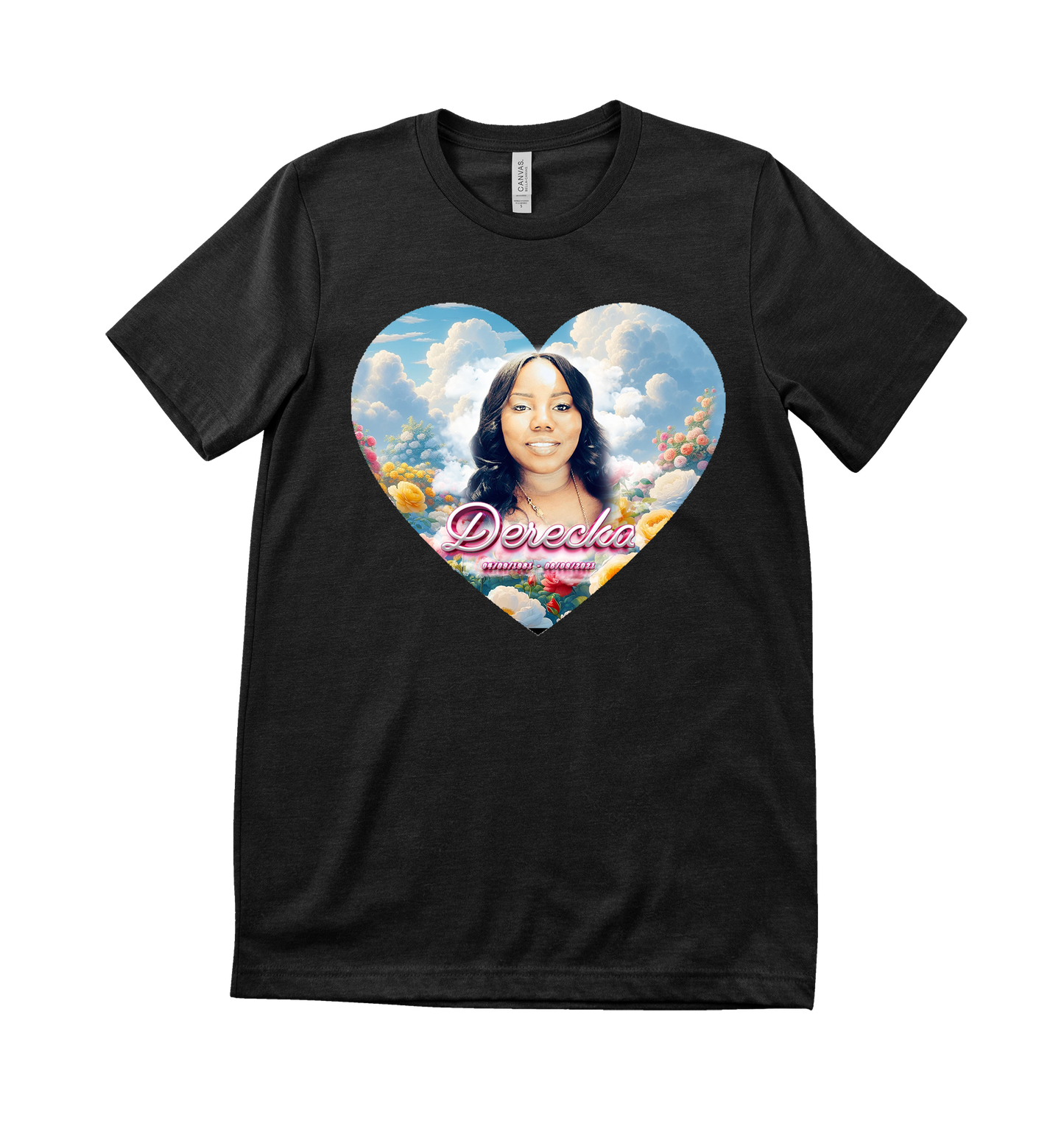 Heart shape Memorial Shirt