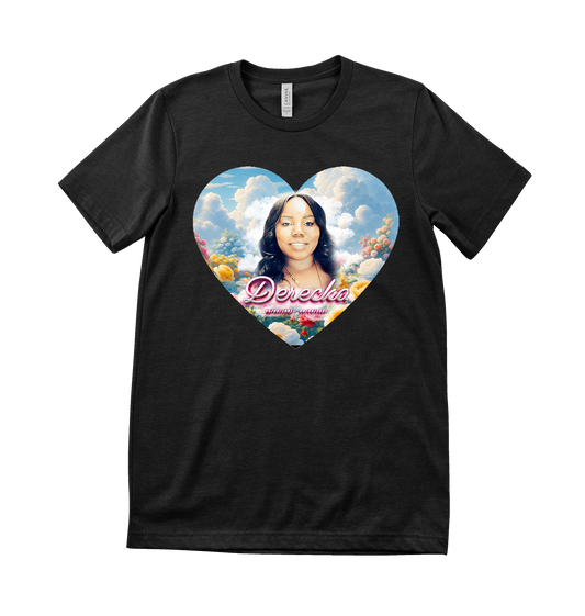 Heart shape Memorial Shirt