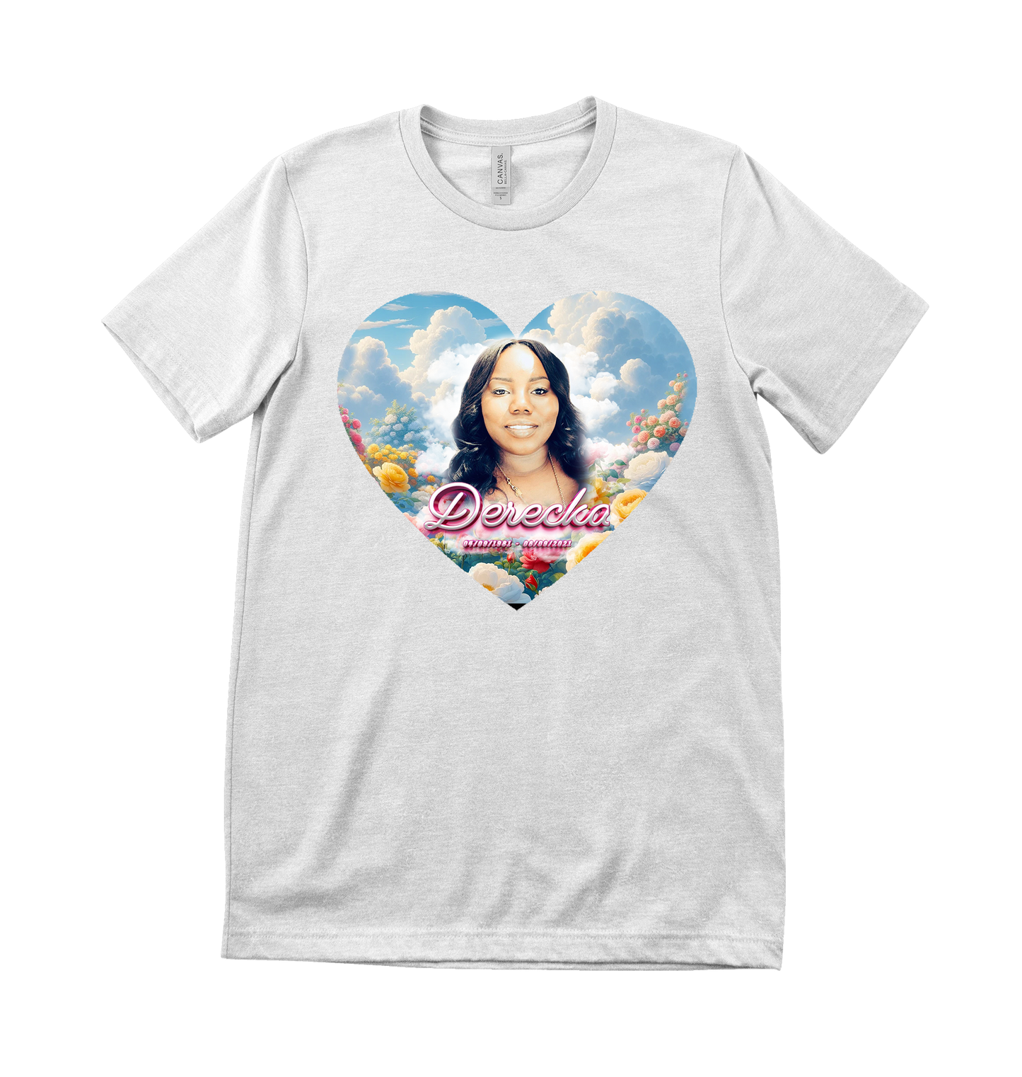 Heart shape Memorial Shirt